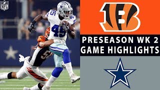 Bengals vs. Cowboys Highlights | NFL 2018 Preseason Week 2