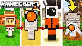 ŻYCIE KOSMONAUTY W MINECRAFT || OD NARODZIN DO ŚMIERCI