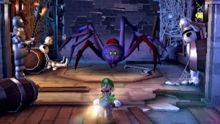 Luigi's Mansion: Dark Moon | Spider Boss (HD)