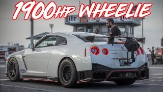 1900HP NISMO WHEELIES from a Roll - Worlds Fastest NISMO GTR!