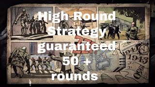 Kino Der Toten remastered HIGH Round strategy 50+ For Co-op 2 players!! (Bo3 Zombies chronicles)