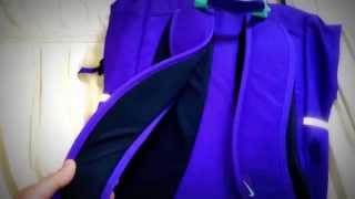 Nike LeBron Ambassador Backpack- Court purple / Green glow