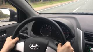 Разгон Hyundai Solaris 0-205 1.6 МТ