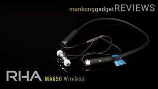 รีวิว : หูฟังไร้สาย RHA MA650 Wireless พระกาฬคุ้มค่า
