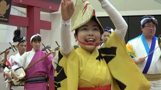 南越谷阿波踊り振興会合同連④フィナーレ（きむら、維新、泰斗、いなせ、巴、翔鳳、コスモス、PO、よみうり大花）／さいたまつり2020」at 越谷レイクタウン