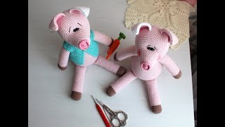 Мастер-класс Хрюша. Часть2. Тело.