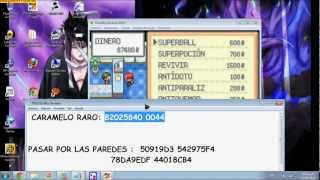 Codigos gameshark para pokemon rojo fuego