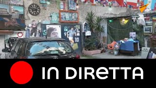 Napoli in lutto per la morte di Diego Maradona
