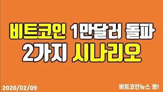 비트코인 1만달러 돌파 2가지 시나리오  #비트코인 #이더리움 #리플