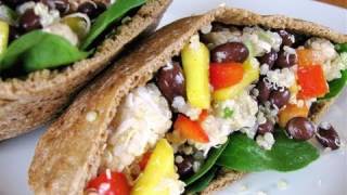 Black Bean and Quinoa Sammies