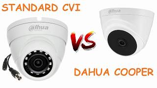 Porównanie Dahua Cooper hdcvi i standardowa kamera hdcvi