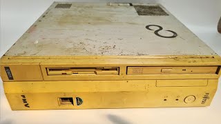 Renew 20 Year old Tiny PC Fujitsu FMV C601 - Does it run?