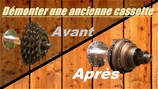 Comment démonter facilement une ancienne cassette de vélo ?