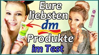 BELIEBTE dm PRODUKTE im LIVE TEST - ZUSCHAUER entscheiden, WAS ich TESTE ?