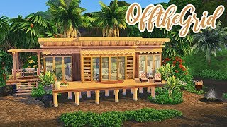 Living Off The Grid ? || The Sims 4 Island Living: Speed Build
