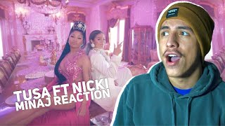 KAROL G- TUSA FT NICKI MINAJ MUSIC VIDEO REACTION|E2 reacts