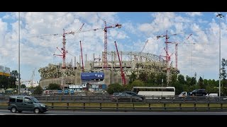 Строительство стадиона Динамо - видеоролик