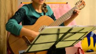 Сгорая плачут свечи. Осенней ночью за окном...  на гитаре , аккорды