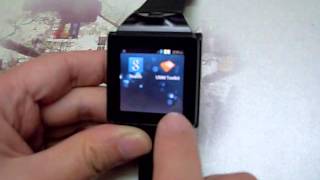 New IKWEAR IK8 Smart Watch Phone android 4.0 bluetooth GPS Wifi Playstore Skype camera 5.0 MP