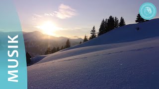 Winterkristalle und Sonnenkristall – Spaziergang im Schnee mit Musik von Bruno Gröning-Freunden