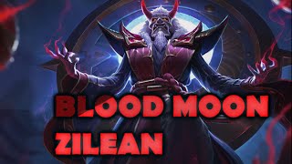 Blood Moon Zilean Skin Spotlight Gameplay - League of Legends (LoL new skin)
