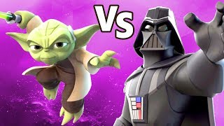 YODA VS DARTH VADER no Disney Infinity 3.0 Toy Box BOSS BATTLE
