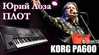 ЮРИЙ ЛОЗА - ПЛОТ на синтезаторе / ХИТЫ 80-х / KORG PA600