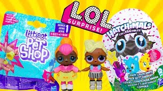 Куклы ЛОЛ Чей Сюрприз Лучше? Hatchimals vs LPS Мультики про куклы LOL Surprise Видео для детей