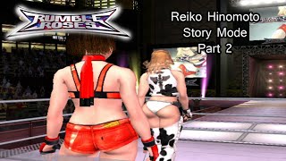 Rumble Roses [PS2] Reiko Hinomoto Story Mode Walkthrough Part 2