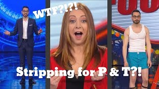 Penn & Teller FOOLED by Stripping Magician With An Insane Magic Trick!