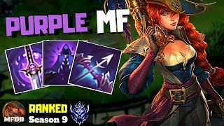*NEW* PURPLE BUILD MISS FORTUNE - League of Legends (Season 9)