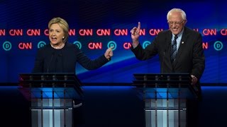 US election 2016: Bernie Sanders and Hillary Clinton clash in Michigan debate
