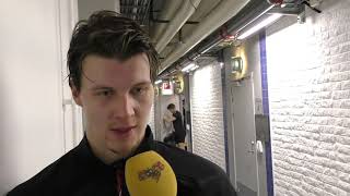 MrMadhawk.se Adam Ollas Mattsson efter Frölunda-Malmö 2020-01-25