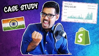 Shopify Case Study: $50,000 Dropshipping From India (Shopify + AliExpress)