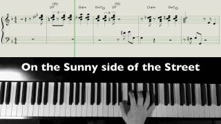 "On the Sunny side of the Street" Jazz Piano Solo
