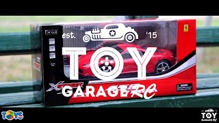 Тест-обзор радиоуправляемой машины  XQ феррари 458 игрушка. Unpacking Racing car toys  Ferrari 458