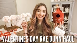 HUGE HOMEGOODS & TJMAXX HAUL | NEW VALENTINES DAY RAE DUNN FINDS