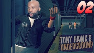 Tony Hawk's Underground Walkthrough Gameplay Part 2 - The Floor is Lava