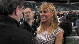 Super Bowl 45 Media Day - Ines Sainz