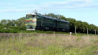 2ТЭ10МК 0329 резервом из Анисовки в Лебедево