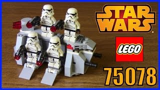 Обзор LEGO Star Wars 75078 Imperial Troop Transport Транспорт Имперских Войск