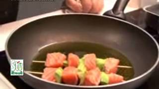 Programa 98 - Brochetas de salmón con aguacate y...