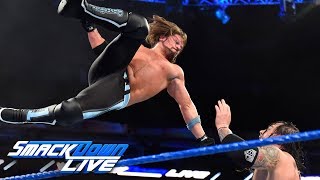 AJ Styles vs. Baron Corbin: SmackDown LIVE, Feb. 20, 2018