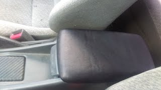 Как покрасить подлокотник из балончика