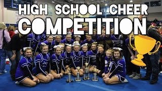 Maggie's High School Cheerleading Competition