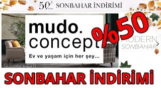 MUDO Sonbahar İndirimi %50 / Mudo Concept / #mudo #kampanya #indirim