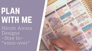 Plan with Me: Nicole Alexia Designs "Stay In" | AerisCeres