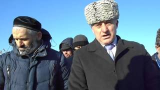 Встреча с жителями с Цветковка Кизлярского района 2015г