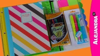 Back to School Supplies Haul 2013-14 - Shopping at Walmart (Part 2 of 3)