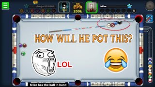 Giving 5 CHANCES to Opponent to WIN His Game - "8 Ball Pool" + Giveaway Announcement
